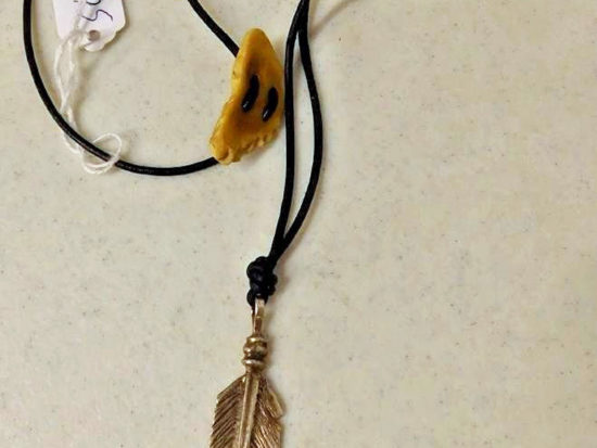 Pendant, Silver, Antique Native American Feather s-l1600-(87)