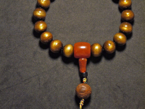 Wrist Mala, Black Golden Coral, Phoenix Eye Bodhi, Icy Red Agate il_fullxfull.1874631590_ujm6