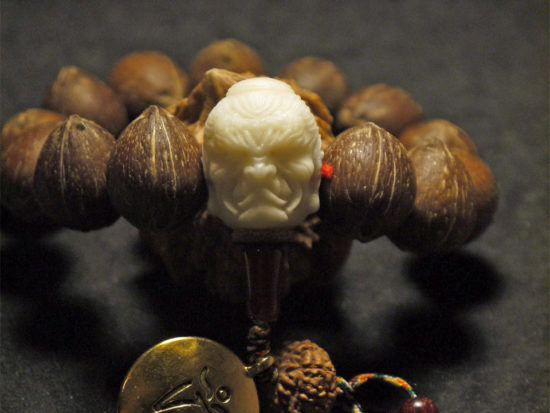 Wrist Mala, Coconut Seed 15mm, Bodhi Seed, Bronze il_fullxfull.1830368001_g6x4