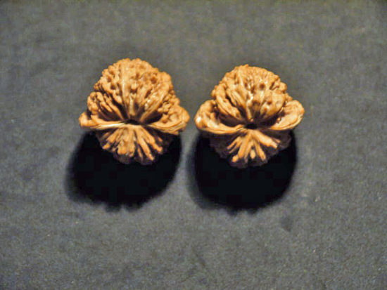 Walnuts, Matched Pair, (Dragon Egg) 37mm x 36mm 415987508