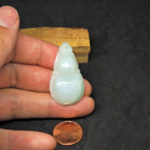 Pendant, Jadeite Jade Carved, 925 Silver Chain il_fullxfull.1228408070_426a