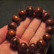 Wrist Mala, Asian Huali Fragrant Wood Beads 18mm il_fullxfull.1659801582_rwvr