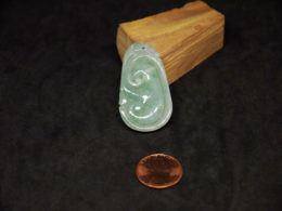 Pendant, Jadeite Jade RUYI 14.18x23.16mm 14_18x23_16mm-2019-07-12T082021