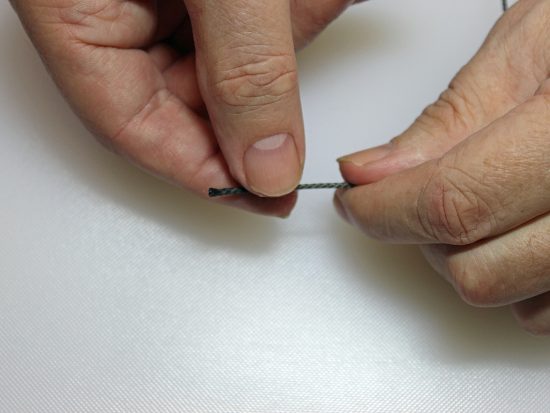 Cutting Kevlar string 0.8mm 100lb. test F