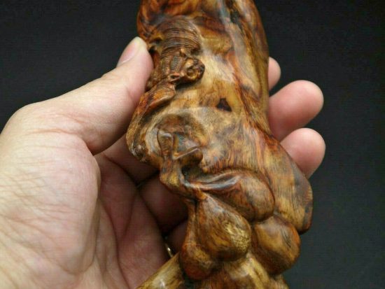 Vintage Carving Chinese Huanghuali Wood 7
