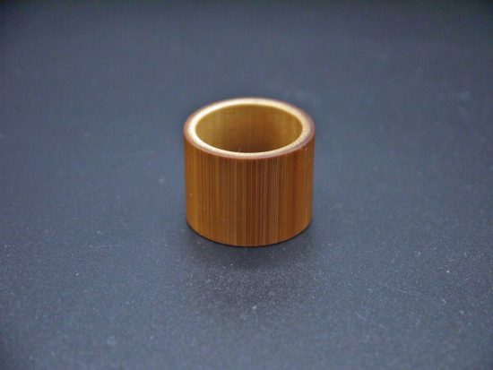 Vintage bamboo thumb ring 1