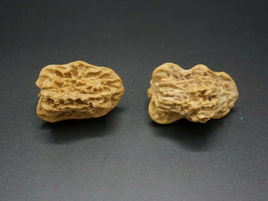 Walnut, Pair, Chinese Collection, Abnormal Shape 2