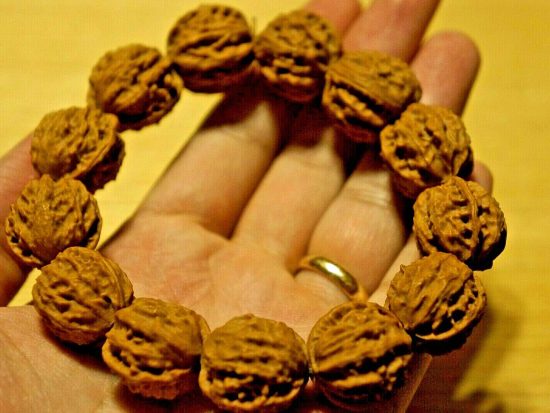 Full Mala Mini Cypress 6mm Bodhi Seeds Baltic Amber Golden Bamboo 1