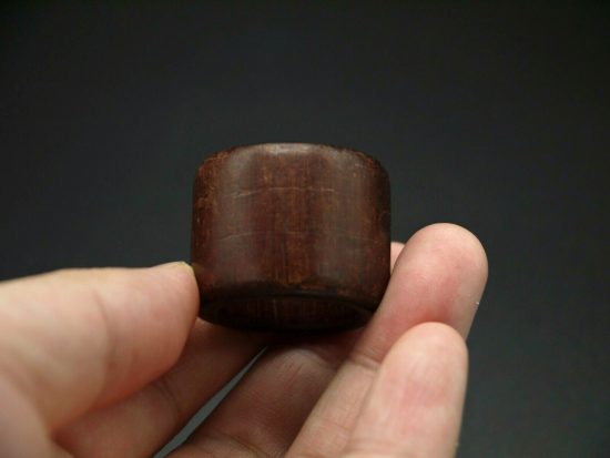 Zitan Wood Thumb Ring 3