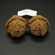 Walnuts, Matched Pair, Chinese Collection (White Lion) 39mm x 33mm 1