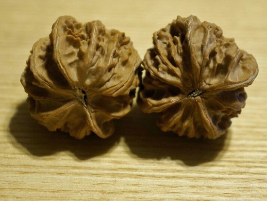Walnuts, Matched Pair, Chinese Collection (Tall Pointy) 34mm x 36mm 2