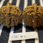 Matched Pair of Chinese Feng Shui Lucky Walnuts 37mm x 35mm 01