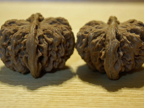 Walnuts, Matched Pair, Chinese Collection, Flat Head, 49mm x 29mm 02