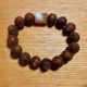 Wrist Mala, Golden Mice Coconut Seeds, Agate Bead 1