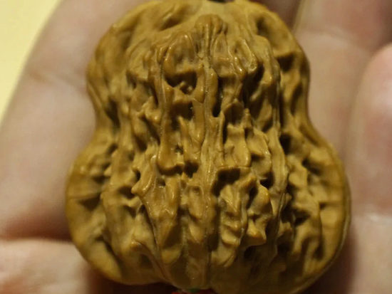 Walnut, Calabash Shaped Chinese Feng Shui Lucky Charm 3