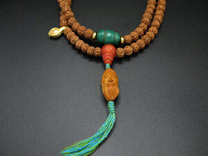 Dragon Rudraksha General Kuwan Walnut Carving 01