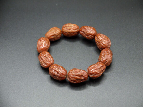 Big red walnut bracelet 1