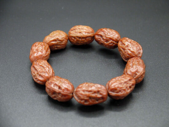 Big red walnut bracelet 3