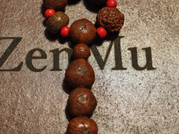 Nepal Blessed Artifact, Antique Rudraksha, Phoenix Eye Bodhi 01